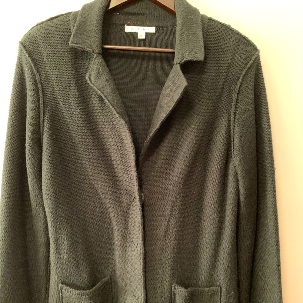 Cozy CAbi sweater blazer